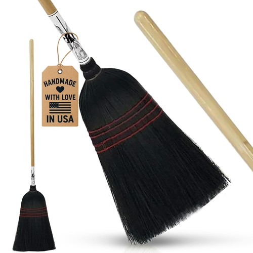 Peaceful classics corn broom - corn,